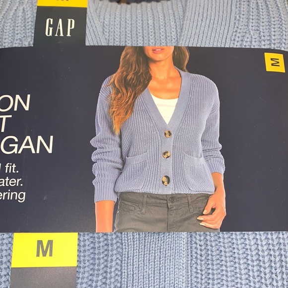 Gap Women’s 100% Cotton Cardigan Soft Knit - Picture 6 of 8